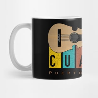 Puerto Rican Cuatro Puertorriqueño Mug